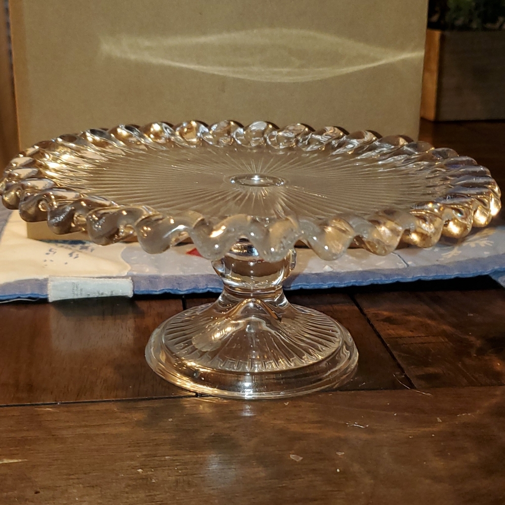Crystal candle holder